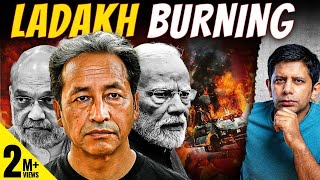 Pt.1- Who Set Ladakh On Fire? | Conspiracy By Sonam Wangchuk Or Apathy Of BJP Govt? | Akash Banerjee