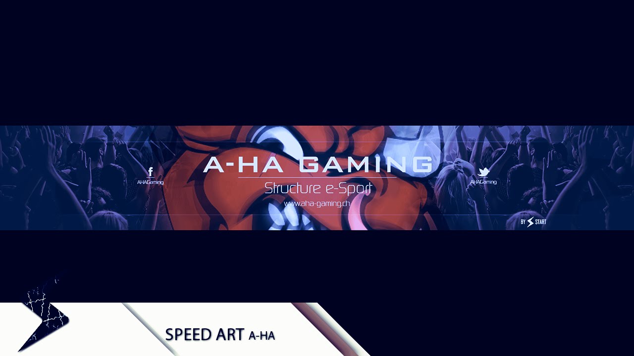 Speed Art - Banner A-HA | Start