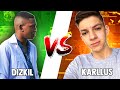 DIZKIL ME DESAFIOU PRA UM X1! 😯🔥 KARLLUS VS DIZKIL!