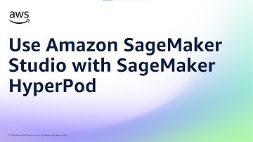 Use Amazon SageMaker Studio with SageMaker HyperPod | Amazon Web Services