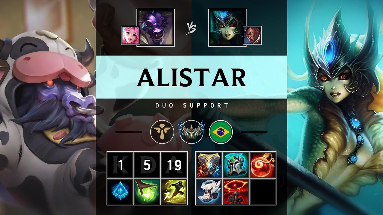 Alistar Support vs Nami - BR Challenger Patch 25.20