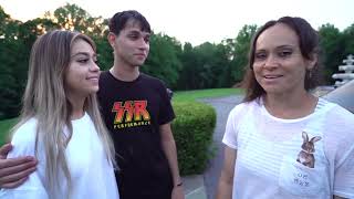 Lucas and Marcus! Being PDA With Girlfriend In FRONT Of MOM To See How She Reacts
