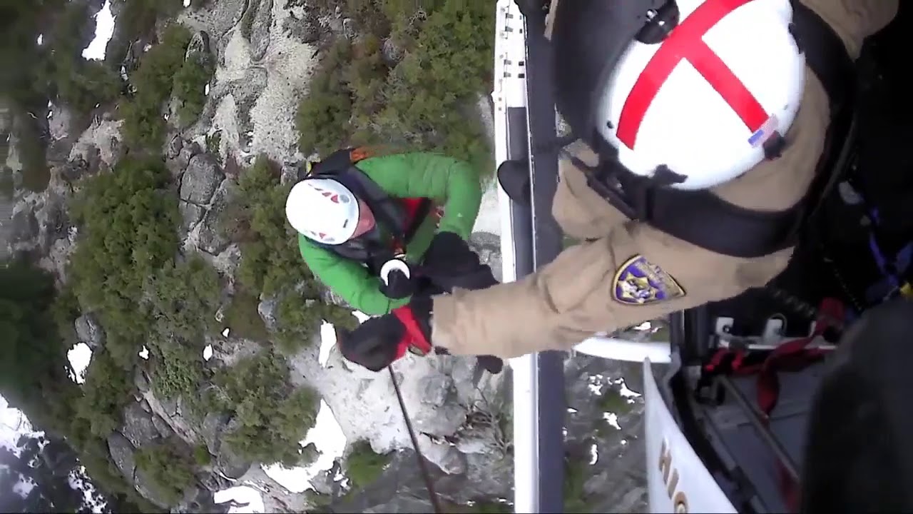CHP Rescues Two Hikers In Yosemite National Park YouTube