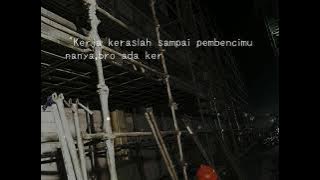 story wa kerja keras scaffolder