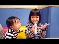 家族でカラオケ! すべり台があるファミリールーム