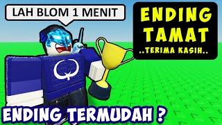 Did I get the easiest ending in Roblox? | Easiest Game on Roblox Indonesia