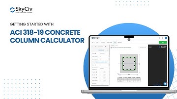 SkyCiv Quick Design: ACI 318-19 Concrete Column Calculator