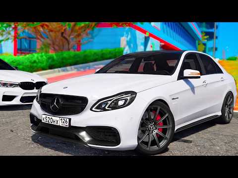 BROUGHT BACK THE LEGENDARY E-CLASS! BUILT THE BEST-LOOKING MERCEDES E63 ON BLACK RUSSIA! (CRMP MO...