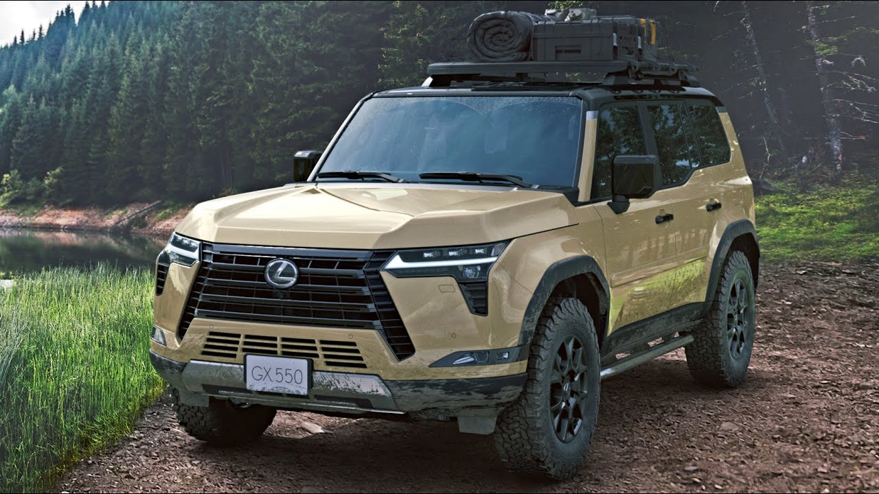 All-New Lexus GX 550 Overtrail+ (2024) | OFF-ROAD Details, Exterior ...