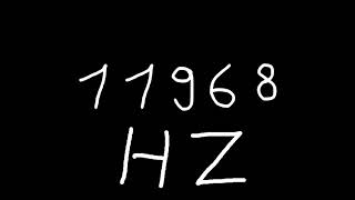 11968 hz