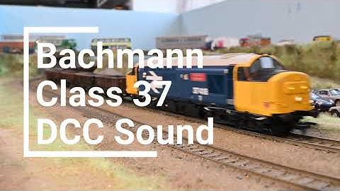 Bachmann Class 37 With Coastal DCC Sound, With An Upgraded Top Speaker