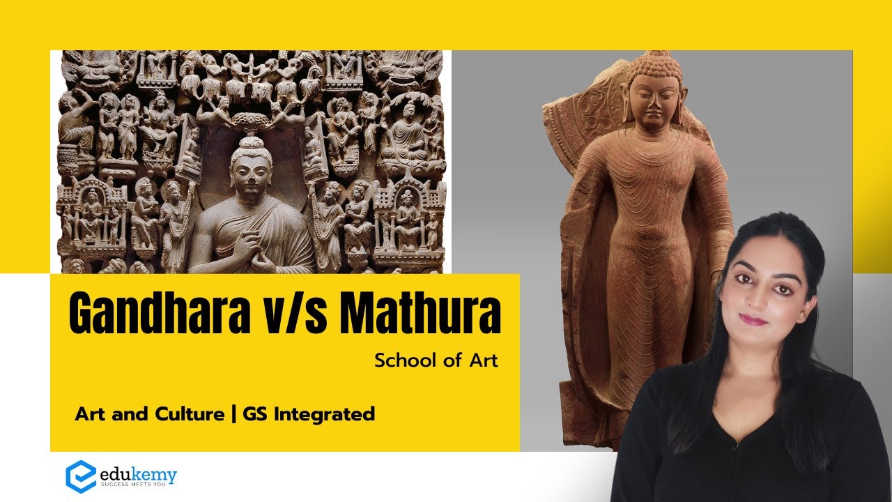 Gandhara v/s Mathura - School of Art | Art and Culture | GS Integrated | UPSC CSE | Edukemy