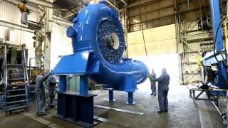 The Fabrication and Assembly of an 8.5MW Francis Turbine at Ebco Industries