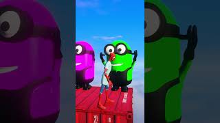 GTA 5 Epic Water Ragdolls | Spider-Man Jumps / Fails ep.371 #shorts