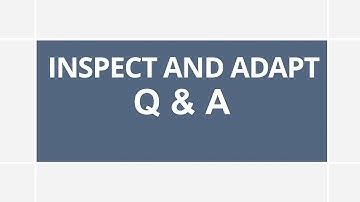Inspect and Adapt Q&A