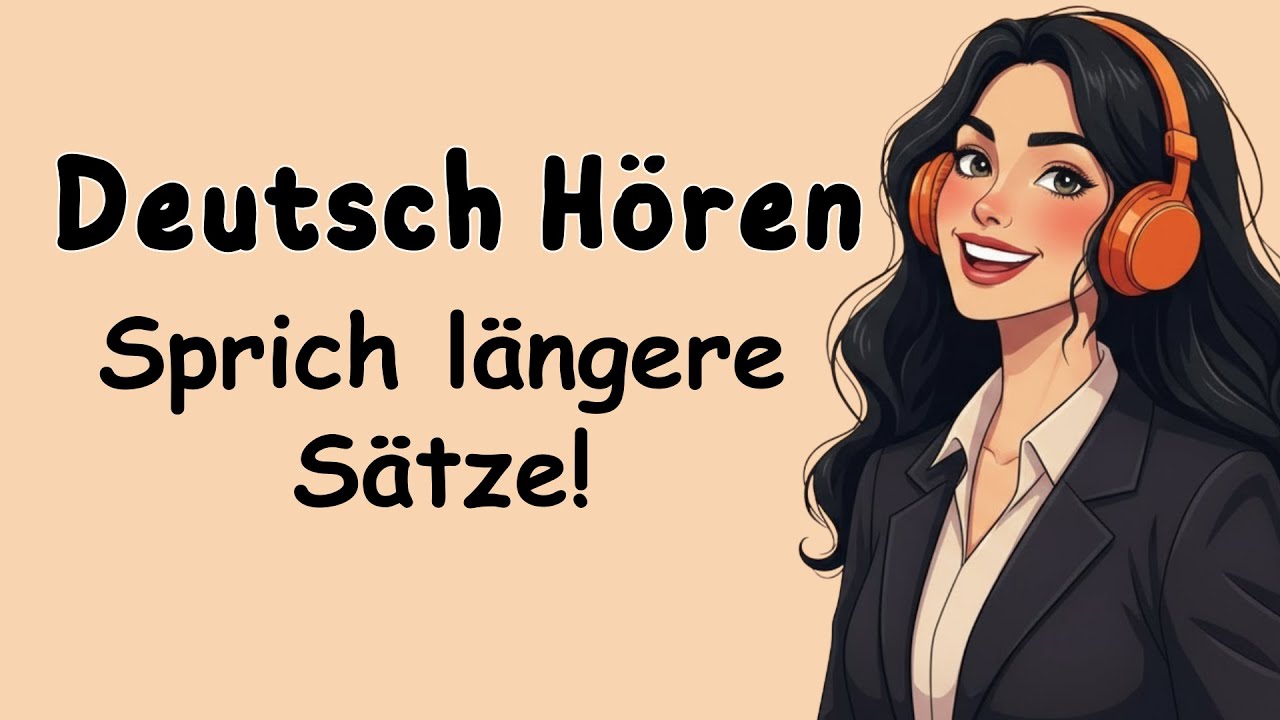Wie du dein Deutsch-Sprechen *WIRKLICH* verbesserst | Sprich mit mir - Deutsch Hören