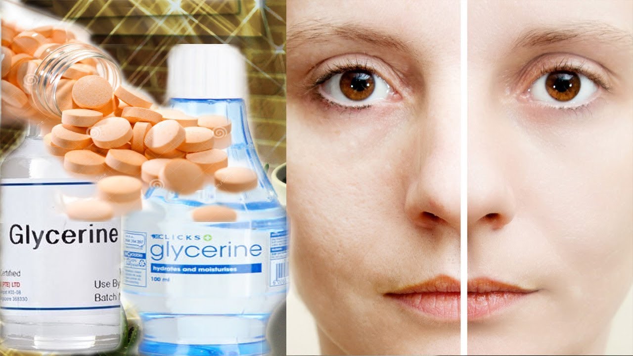 Vitamin C and Glycerin home made instant skin whitening Face Mask YouTube