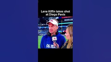 Lane Kiffin takes shot at Vanderbilt QB Diego Pavia