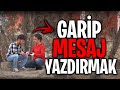 KEKOLARA GARİP MESAJ YAZDIRMA ŞAKASI