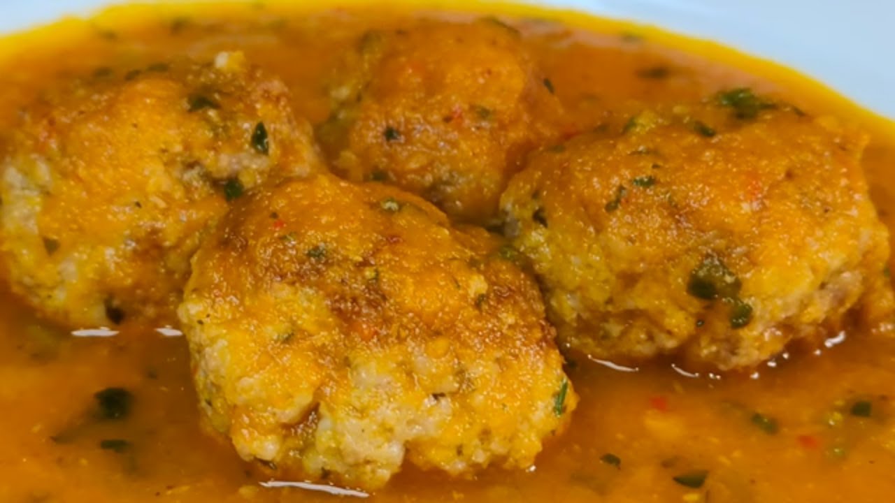 ALBÓNDIGAS bien Jugosas!😋 en Salsa Española (TRUCO PARA QUE TE QUEDEN SUPER TIERNAS Y DELICIOSAS)