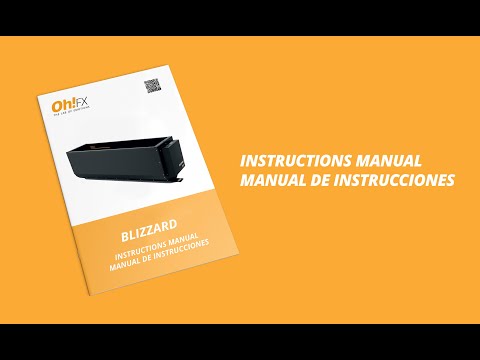 BLIZZARD TUTORIAL - Sneeuw Machine