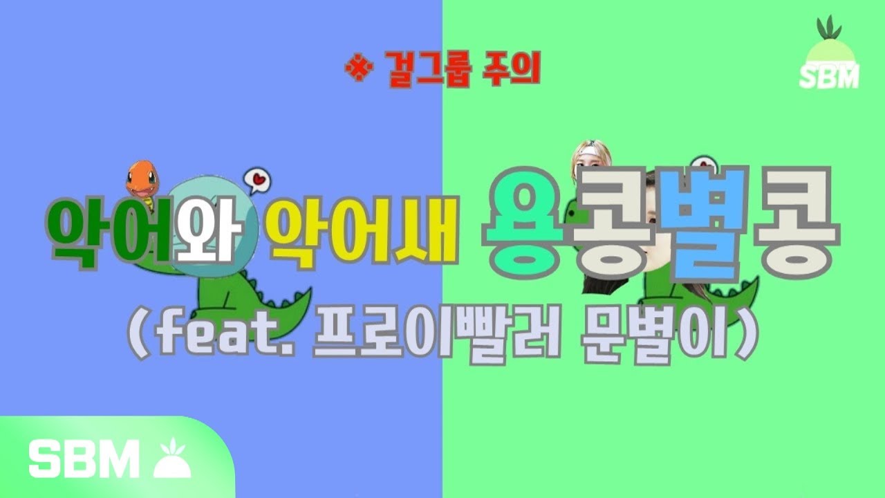 [마마무] 마마무의 악어와 악어새 용콩별콩