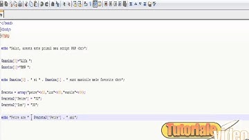 tutoriale video php romana nr 9