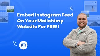 How to embed Instagram feed on Mailchimp?