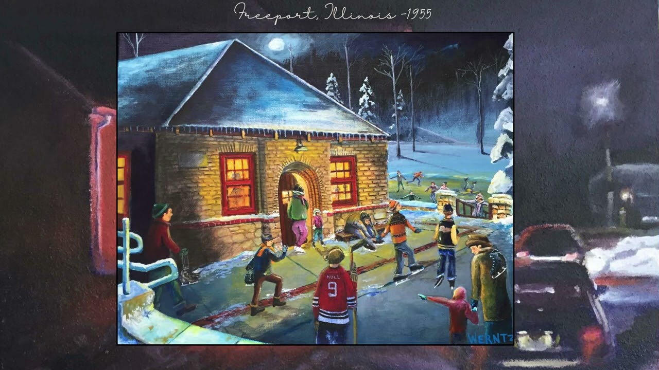 Christmas 1955 in Freeport, IL