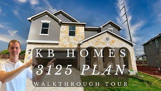 KB Home Plan 3125 | EastVillage | Manor TX | 4-5 Bed, 2-4 Bath Home Tour