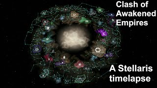 Clash of Awakened Empires | A Stellaris timelapse