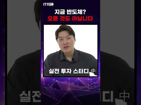 [실전 투자 스터디] 지금 반도체? 오른 것도 아닙니다