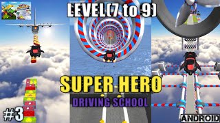 Super Hero Driving school - Android Gameplay ||Level 7 to 9 ||#3 screenshot 3