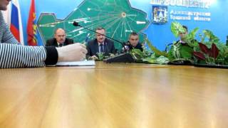 Пресс-конференция по трагедии в Брянске-1 Пресс-конференция по трагедии в Брянске-1