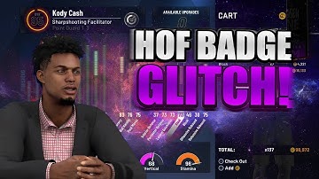 MAX OUT BADGES AND UPGRADES INSTANTLY  IN NBA 2K20  | NEW BADGE GLITCH