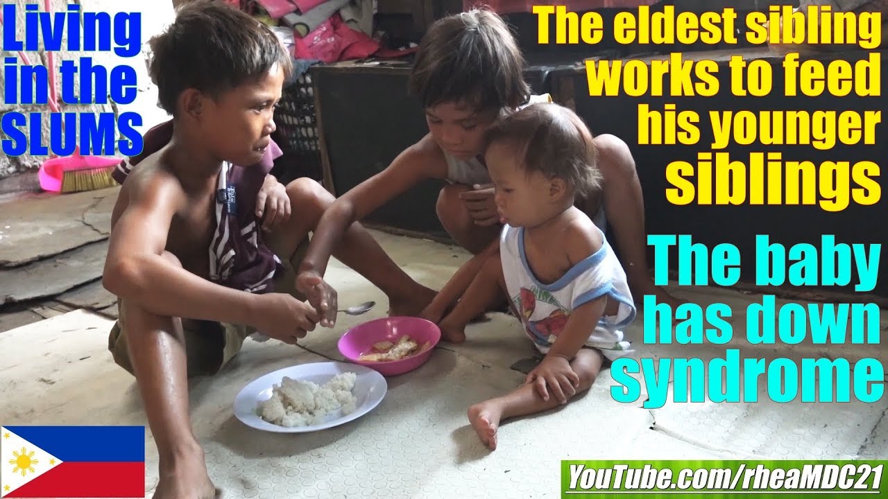 These Poor Filipino Kids are Living in Extreme Poverty. Travel to Manila Philippines. Manila Slums