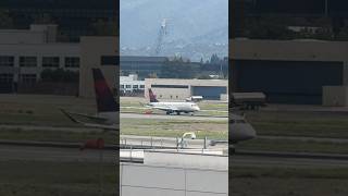 Delta Connection E175 arriving SJC from PDX
