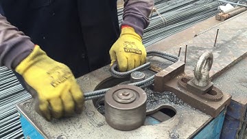 Máy uốn sắt D25 Hàn Quốc - Giải pháp sắt thép cho mọi công trình