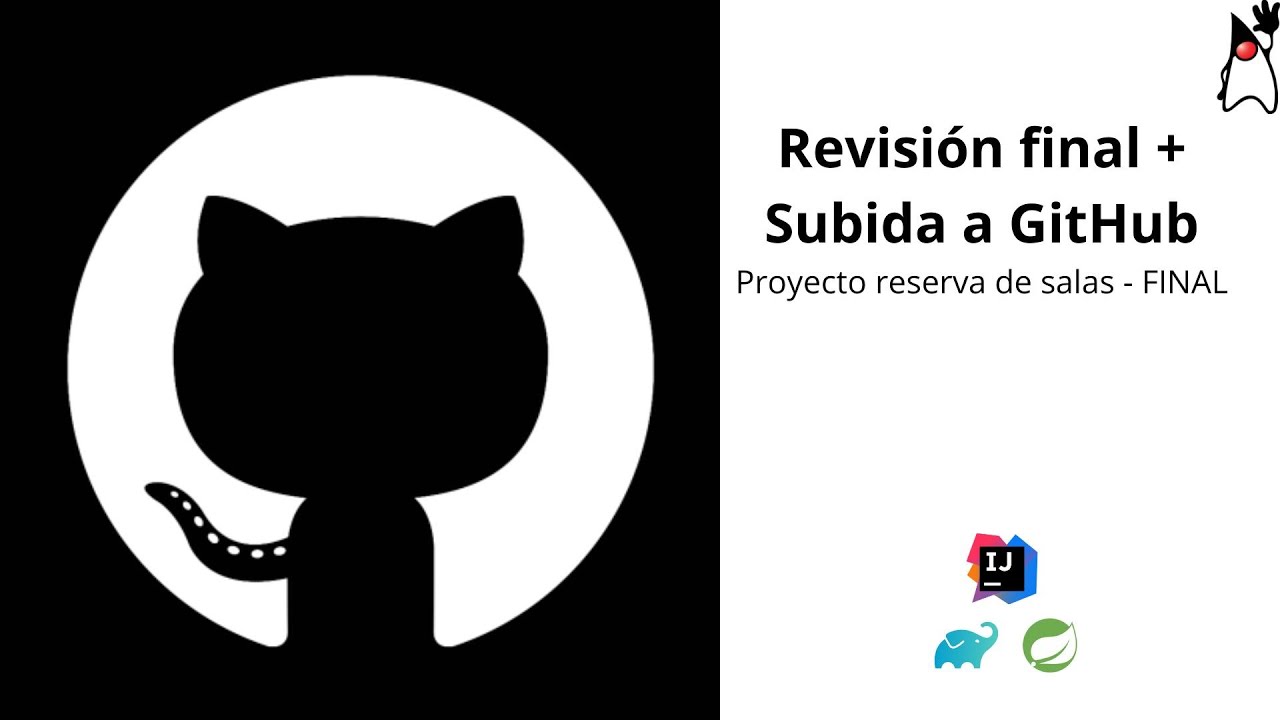 Revisión final + Subida a GitHub - YouTube