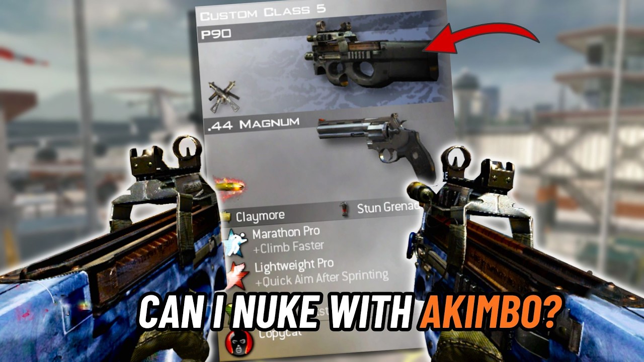Akimbo P90 Nuke Challenge in MW2 (2009) in 2025 - YouTube