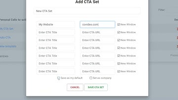 How to Create  Edit Calls to Action Buttons