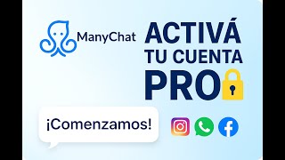 1 Bienvenida - Cómo obtener 1 MES GRATIS de ManyChat PRO (Paso a paso)