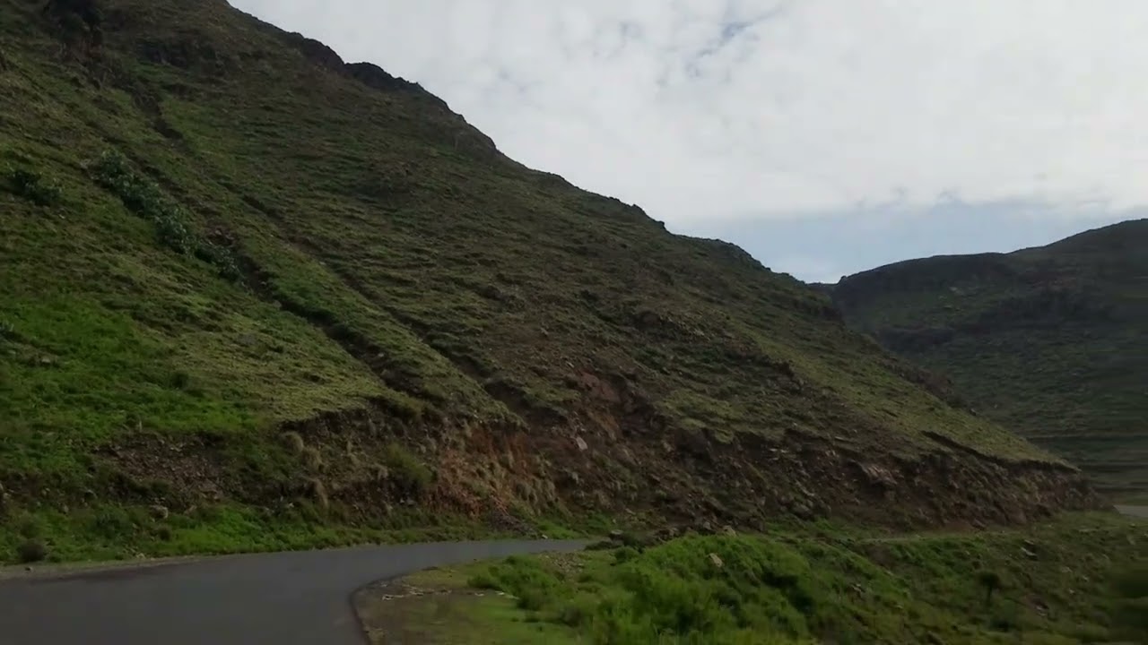 مناظر روعة من طريق السده وادي بناء