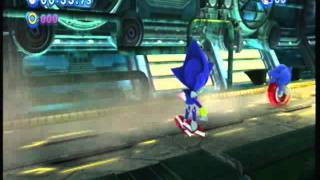 Sonic Generations Metal Sonic Rival Boss Hard 57.09 Seconds