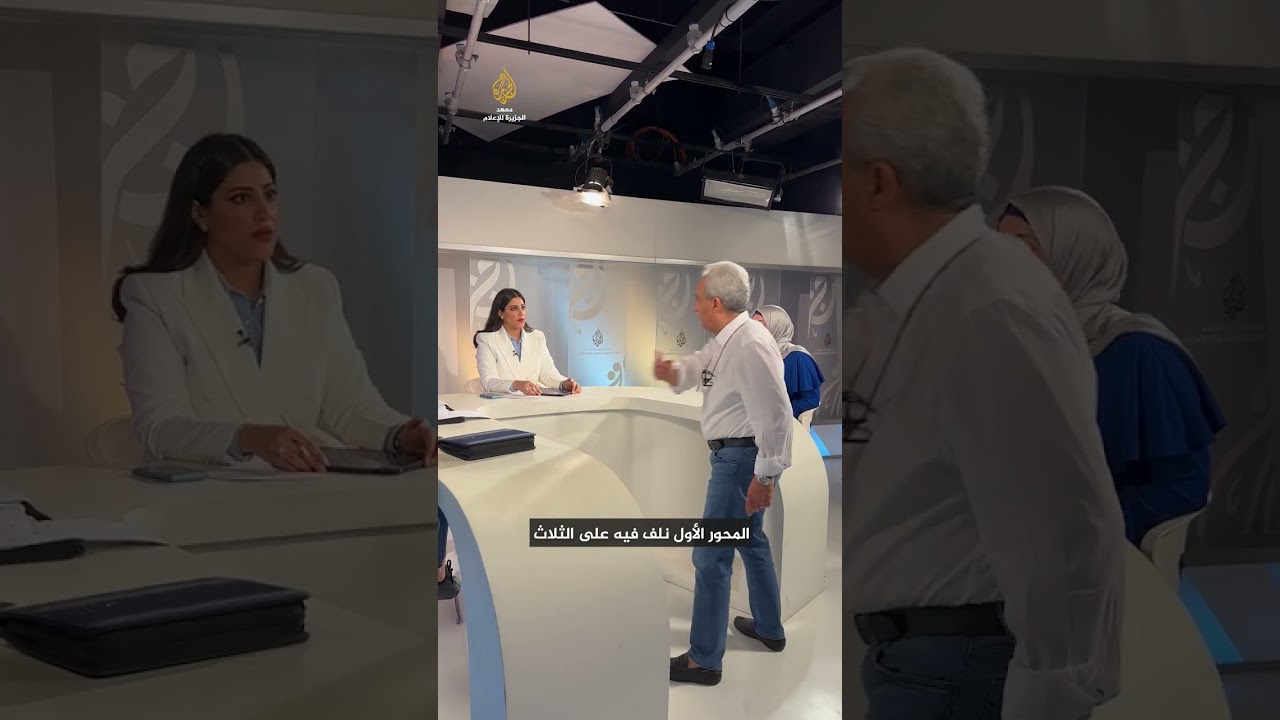 جانب من دورة التقديم الحواري مع المدرب محمد كريشان