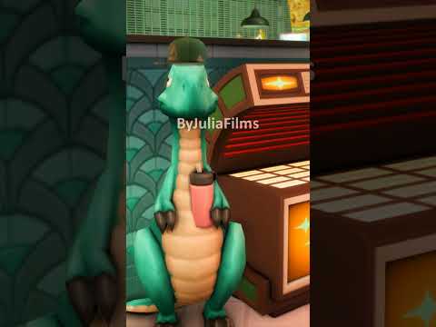 Видео: Бургерная Дино строительство в Симс 4│Dino Burger Sims 4 Build #shorts #ByJuliaFilms #sims4 #sims