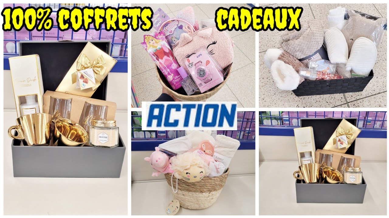 ACTION🎁100% IDÉES COFFRETS CADEAUX🎀05.11.22 