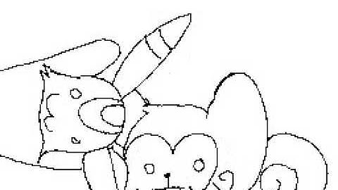 umbreon fork in the garbage disposal-- Flipnote Hatena