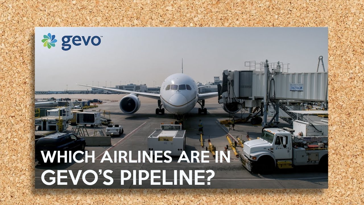 Which Airlines are in Gevo's pipeline?