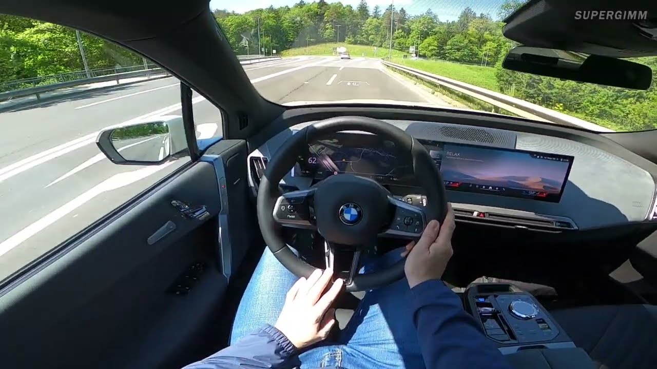 NEW BMW iX 2025 xDrive45 - POV Test Drive
